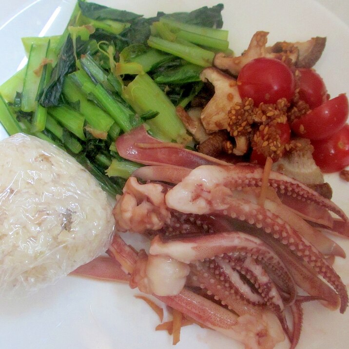 イカの生姜煮ダイエットプレート